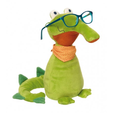 Crocodile wearer of glasses