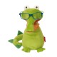 Crocodile wearer of glasses