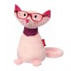 Cat wearer of glasses